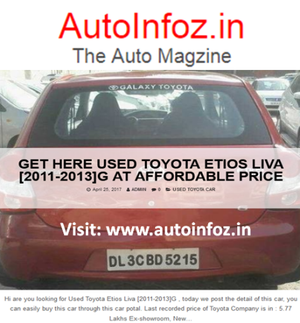 Used Toyota Car - Delhi (Noida, India)