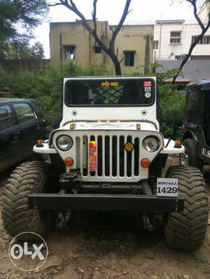 Mahindra Willys jeep power steering mh passing 4x4
