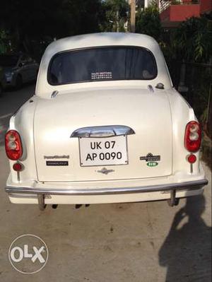  manufactured, white Ambassador (diesel, customized, VIP