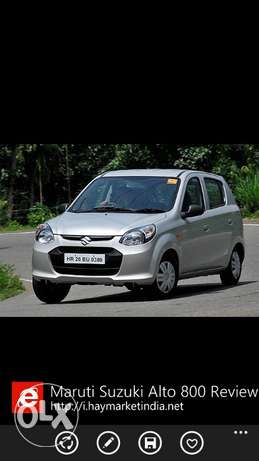  Maruti Suzuki Alto 800 petrol 1 Kms