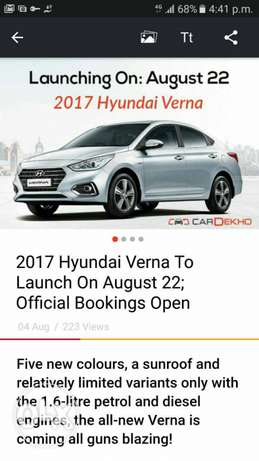 Hyundai Verna diesel 001 Kms  year