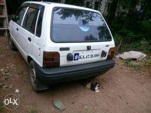 Maruti 800 Gas and petrol