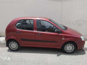 New look TATA Indica red colour for sale.-Rs model