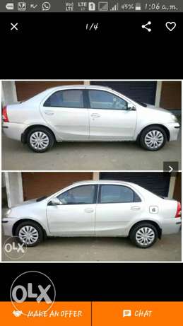 Toyota Etios diesel  Kms  year