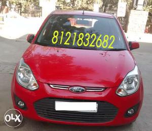 Red Ford Figo  Diesel With alloy wheels, ABS, New Tyres,