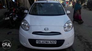 Nissan micra 2nd Owner white colour august  model