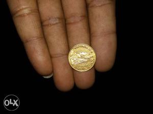 130 years old Gold coin british victoria f d  model