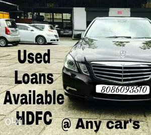 Used cars loans available