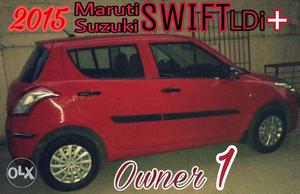 Maruti Suzuki Swift diesel  Owner 1 Devil Red Good/New