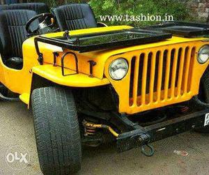 Certified Modified jeep in India