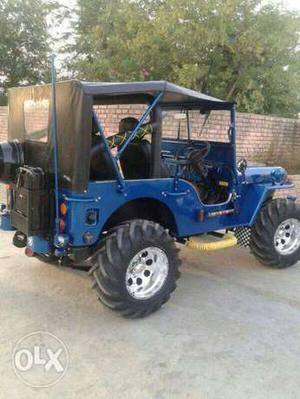 Blue monster type Jeep ready on the order...with