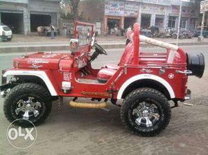 Modified jeeps on order. Our workshop Haryana