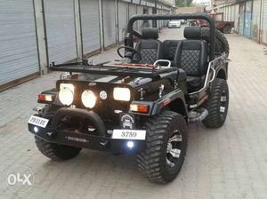 This is modified jeep with the toyota engine all