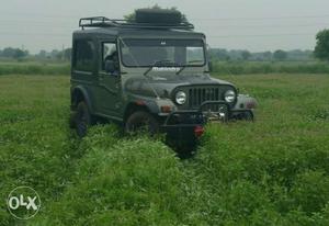 Mahindra Thar crde (top end) Aug , Ex-army officer's veh