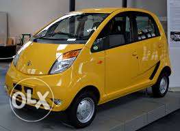 Need a tata nano on rent monthly basis