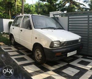  model maruthi 800 white colour working condition well