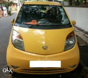 Tata Nano LX  yellow color petrol  Kms