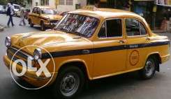 Yellow ambassador Taxi