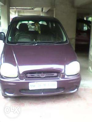 Maroon santro in good condition