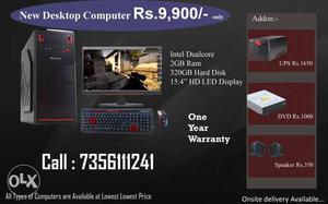 New Computer Rs./-only