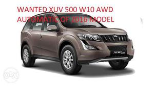 XUV 500 W10 AWD Automatic  Model