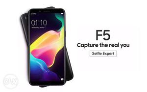 Oppo f5 4gb black available for sale