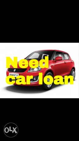 I want car loan,  down payment.