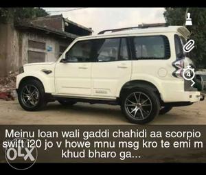 Mahindra Scorpio diesel 222 Kms  year