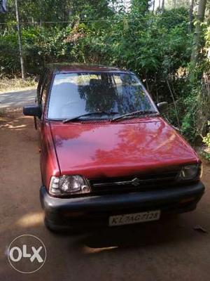 5 speed maruthi 800 with ac, power brack