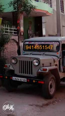 Mahindra major jeep