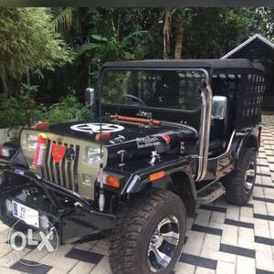 Modified jeep Less km driven All papers clear KL