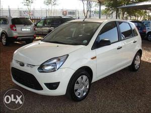 White Ford Figo km only