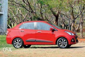 Hyundai Xcent diesel  Kms  year for monthly rental