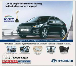 Hyundai Verna petrol 60 Kms  year