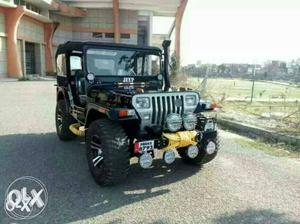 Open modified jeep with Toyota 3c Turbo engine