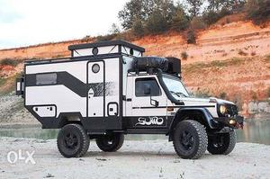 Caravan - camper van - camping vehicle - mobile home