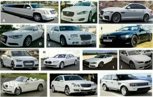 Luxury car for marriage booking