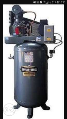 Air tank and compressor