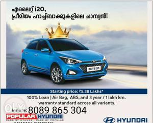 Hyundai I20 petrol 1 Kms  year