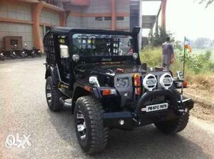 Open modified jeep with Toyota 3c turbo engine