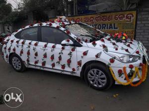  Hyundai Verna petrol  Kms on rent for marriage