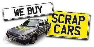 We buy scrap cars...for best price..eight