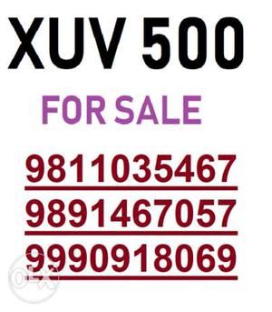 XUV 500 for sale...direct owner...no broker..near Anand