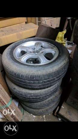 Honda Civic alloy wheels rims 16inch with yokohama tyres 70%