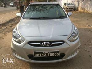Silver Verna Fludic ,Like New...Only  Km's Driven