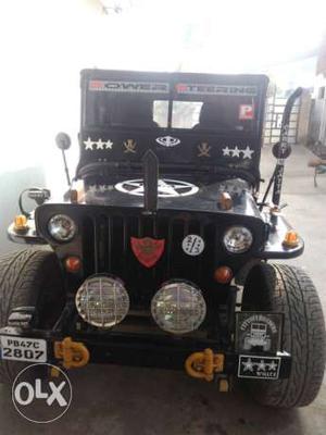 New modified Jeep registered in Punjab ropar good
