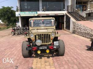 Fully modified jeep,power steering,nissan engine