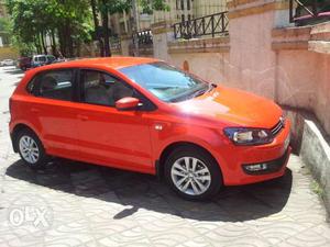 Red Polo  Petrol Highline Well maintained