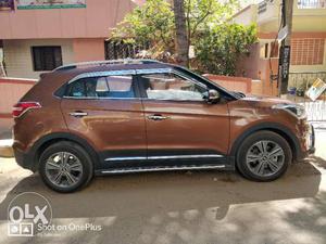 Hyundai Creta-Earth brown colour-Automatic-Petrol