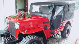 Wedding cars & open jeep for rent